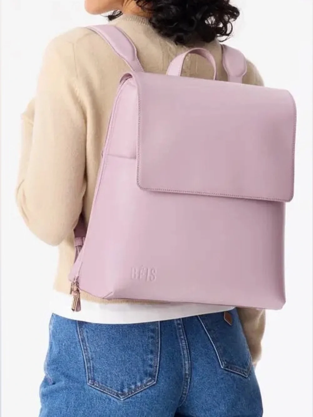 Beis The Wicked Backpack in Wicked Pinky